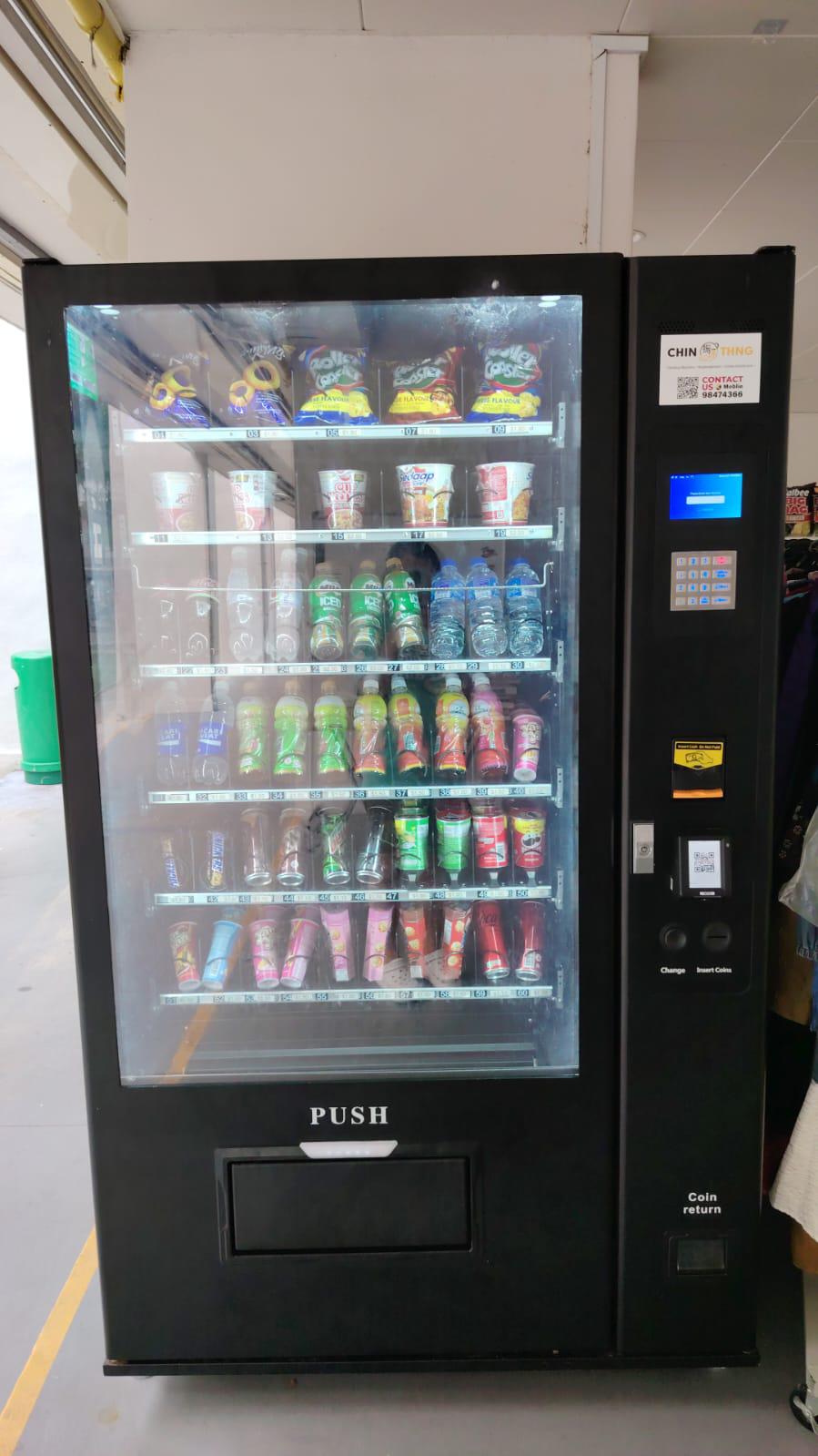 custom vending machines in Singapore